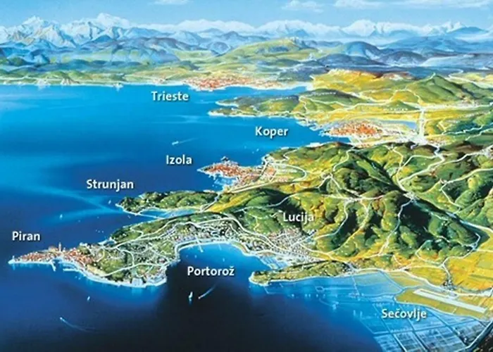 アパート In Villa, Near Piran *